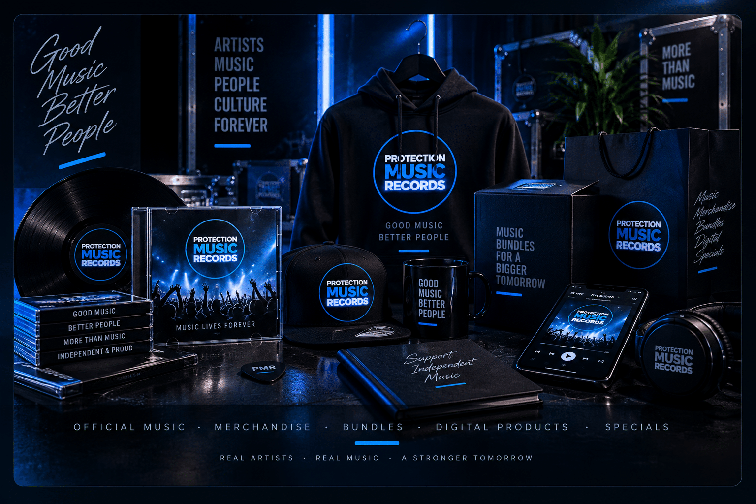 Protection Music Records Label Store – Musik, Merchandise und Bundles